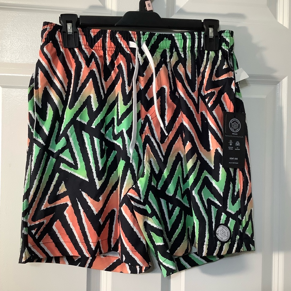 Brooklyn Cloth  Men’s swim volley trunks size Small NWT